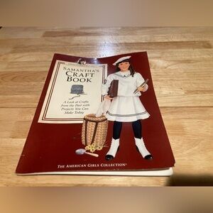 Vintage American girls Samantha’s craft book. Brand new. Published in 1994